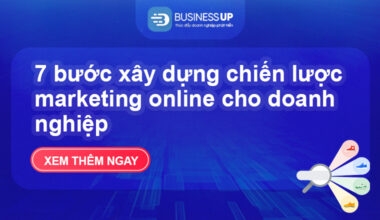 7 bước xây dựng chiến lược marketing online cho doanh nghiệp