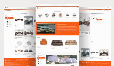 Thiết kế website: Nội thất Quỳnh Vy