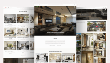 Thiết kế website: THIENSG