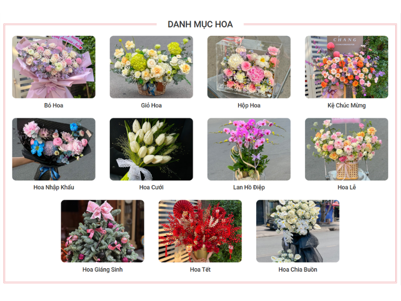 kế hoạch digital marketing shop hoa tươi