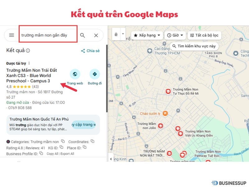 Dịch Vụ Quảng Cáo Google Maps