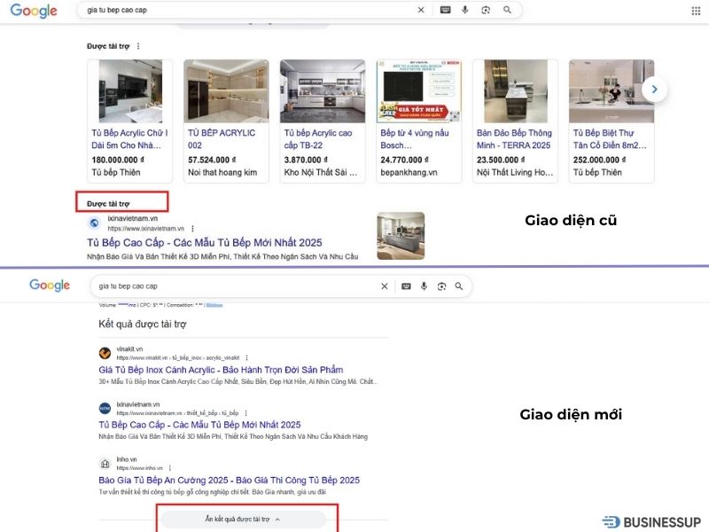 Google bổ sung tùy chọn ẩn quảng cáo trong kết quả tìm kiếm
