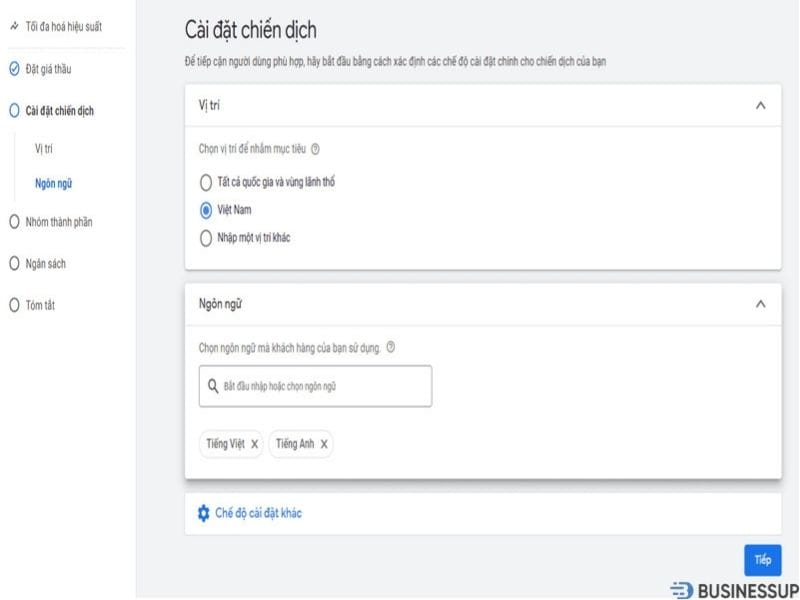 chiến dịch performance max