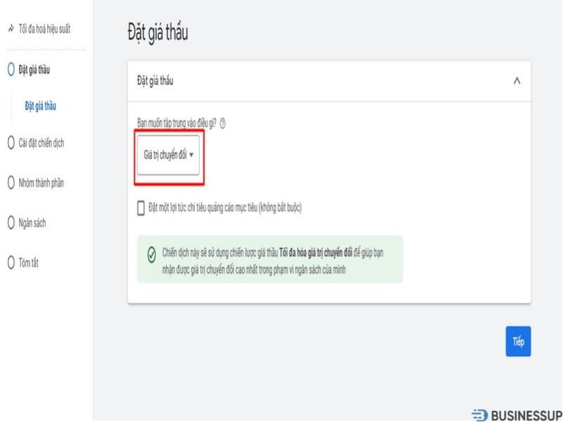 chiến dịch performance max