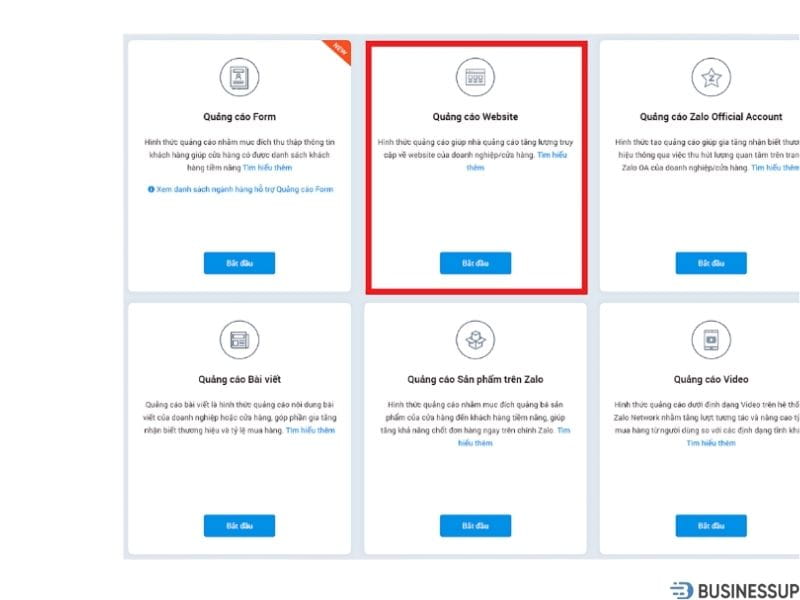 quảng cáo zalo ads