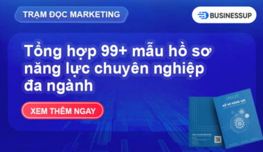 99+ Mẫu hồ sơ năng lực công ty chuyên nghiệp đa ngành hàng