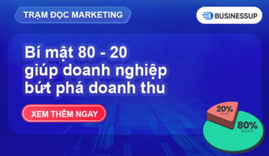 Cách áp dụng nguyên tắc 80 20 trong kinh doanh hiệu quả